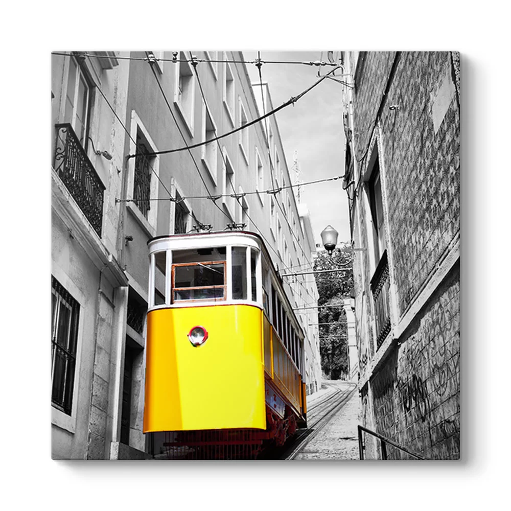 Sarı Tramvay Tablosu - Model 3